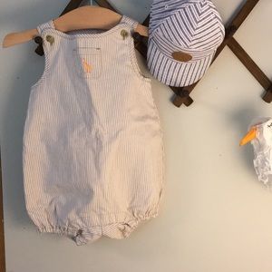Janie and jack 6-12 months overalls